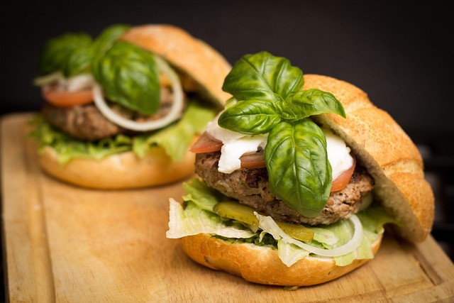Mediterranean Lamb Burger